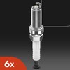 A-Premium Set of 6 Ignition Coil Pack and Iridium Spark