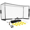 Portable Soccer Goal, Detachable 12x6 FT Soccer Goals Net for