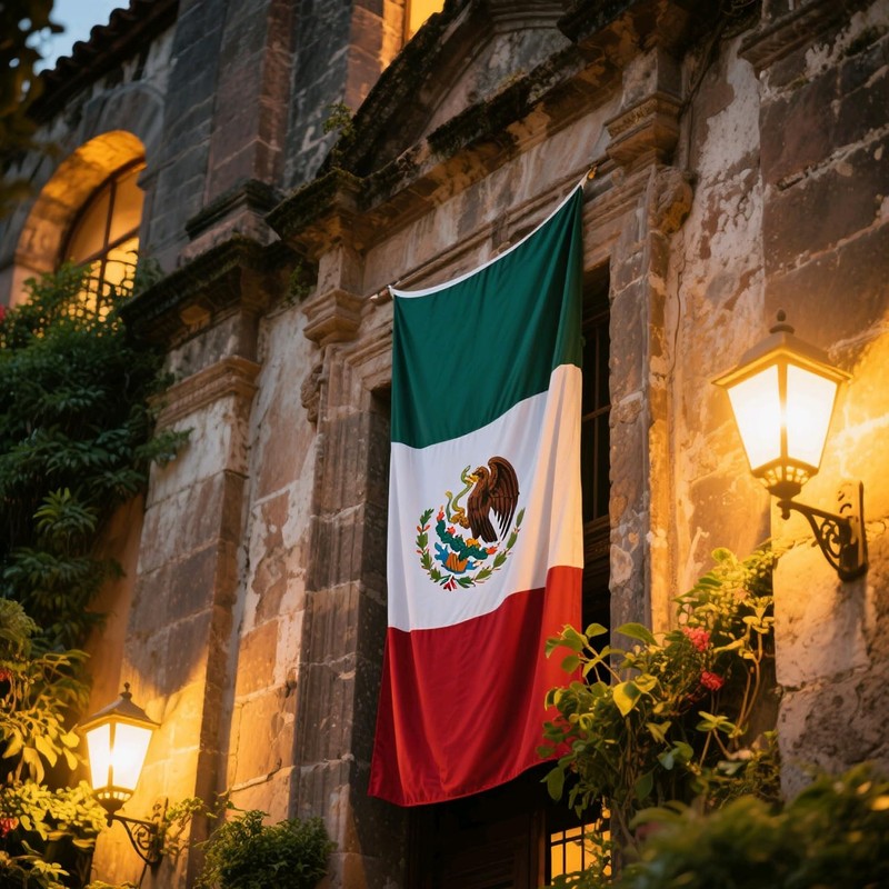 Mexico Mexican Flag 3X5 Outdoor- Heavy Duty Polyester MX National