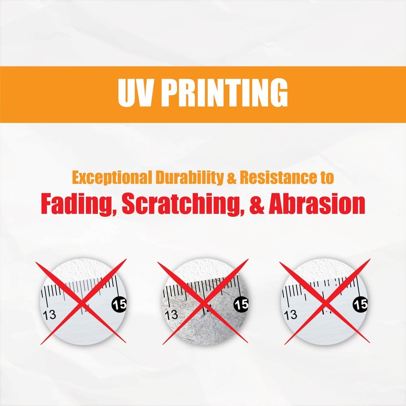 8 Inch Aluminum Non Slip Rulers for Drawing, Set of