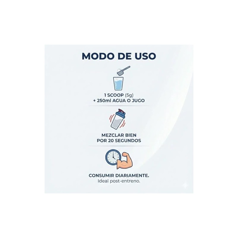 Creatina Monohidratada Alta Pureza | 100 Servicios | 500 g