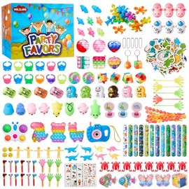 HomeChi 206 Piezas Regalos de Fiesta para Niños - Juguetes de Relleno para Piñatas/Carnaval/Cumpleaños, Adecuados para Niños y Niñas de 3+ Años, Recom