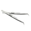 WOONEKY 2Pcs Long Stainless Steel Tweezers Set Non-Slip Professional Pointed