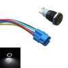 E Support 19mm 12V 3A Car White LED Light Angel