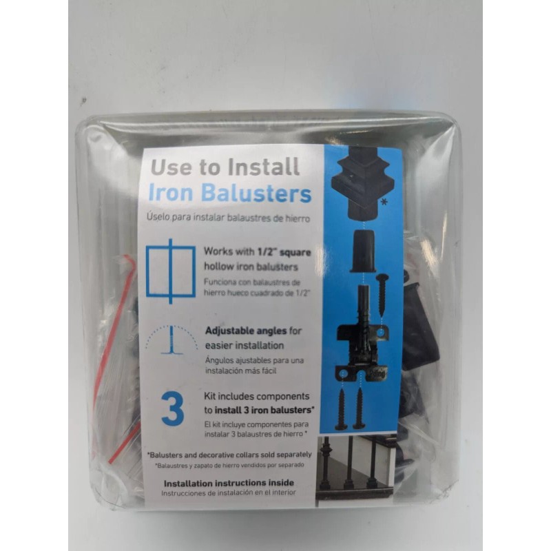 lj smith 3 PACK Stair System 1-in x 1.5-in Matte