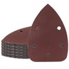Cjueiom 25 Pcs 150 Grit Mouse Sander Sandpaper, 5 Hole
