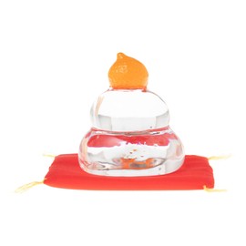 Seto Pottery Sha S08 2025 Chinese Zodiac Figurine Figurine Compact Snake, Snake, New Year Decoration, Kailuck Ruri Kagamochi, Shoho Kiln