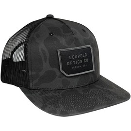 Leupold Men's Camo Trucker Hat Black One Size Fits Most