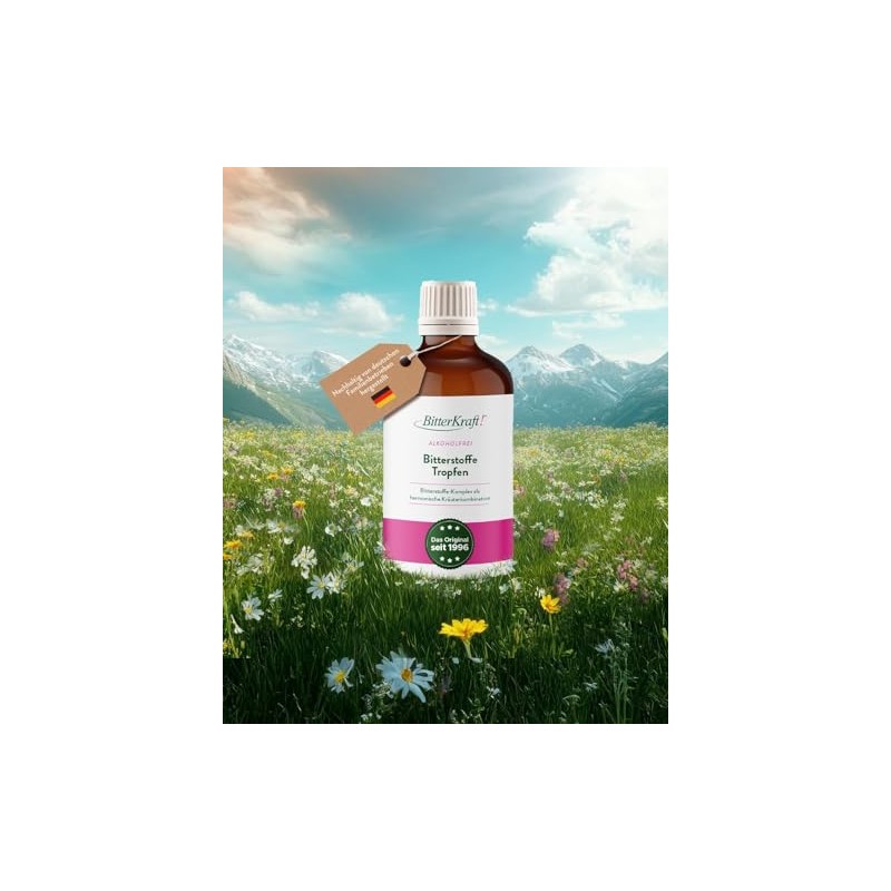 BitterKraft! Original Organic Bitter Drops Alcohol-Free 2 x 100 ml