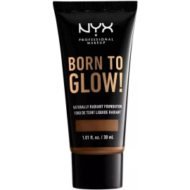 NYX PROFESSIONAL MAKEUP Born To Glow Naturally Radiant Foundation, Medium