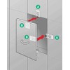 FUSSY CHOICE LTD 124986 5903260000000 Building Material:, Metal, Any, Set