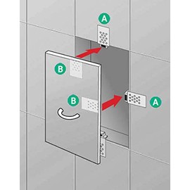 FUSSY CHOICE LTD 124986 5903260000000 Building Material:, Metal, Any, Set of 6 Pieces