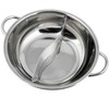 Induction Divided Hot Pot (Lid Not Included) Divided 28cm
