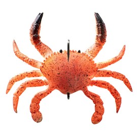 Arinda 1pcs Smash Crab Fishing Bait Simulation Crab Lure Blackfish Favorite Bonefish Redfish Tarpon Saltwater Lure，Outdoor Fishing Lures Crab