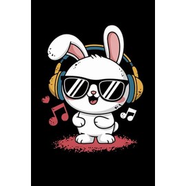 Cute K-pop Rabbit Journal for K-pop Lovers and Fans: Perfect for note-taking, planning, work, travel, idea jotting, habit tracking, 120 Pages, Medium 6 x 9 Inches