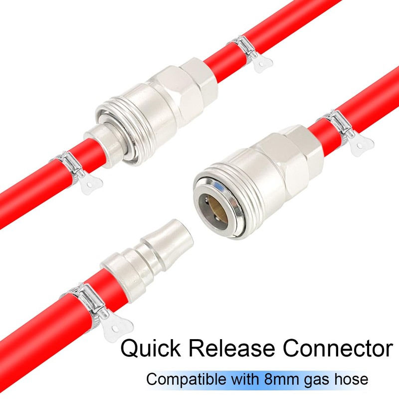 Xiatiaosann Hose Quick Coupling 8 mm Compressor Coupling Pneumatic Coupling