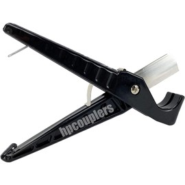 hpcouplers High Performance Silicone Heater Hose Cutter - Stainless Steel Blade and Spring Return, Blue