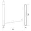 SO-TECH BARI Folding Hook 120 x 16 x 15 mm