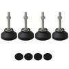 CNBTR Adjustable Furniture Glides 50mm Dia Table Desk Leveling Foot