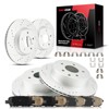 Torchbeam Front and Rear Brake Pad & Rotor Kit Brake