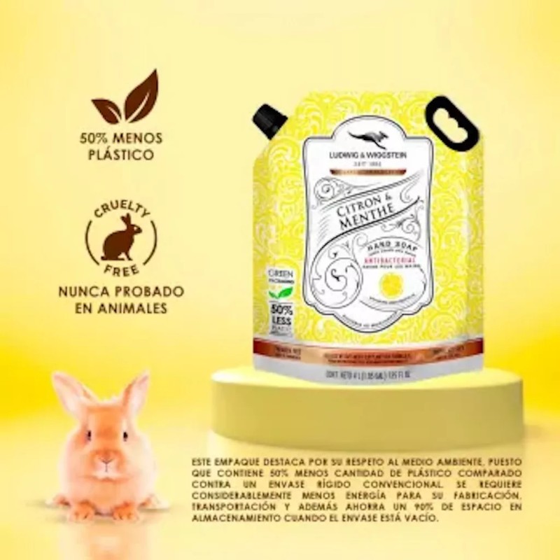 Ludwig & Wiggstein Jabón Líquido Citrus Lemon Ludwig & Wiggstein