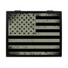 Quality Importers Military Line Flag 15-20 Cigar Traveler Humidor