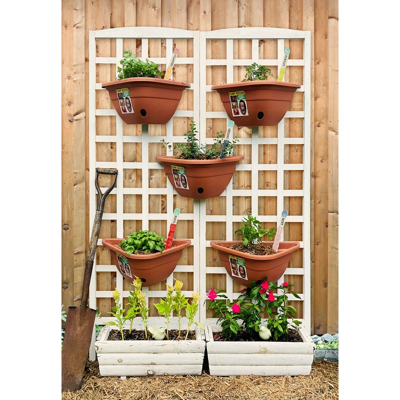 Devault DEV9000TC Terra Cotta Plant Around