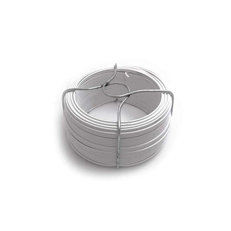 Alambre Forrado Blanco Nº 6-1.40 mm x 50 m, 240