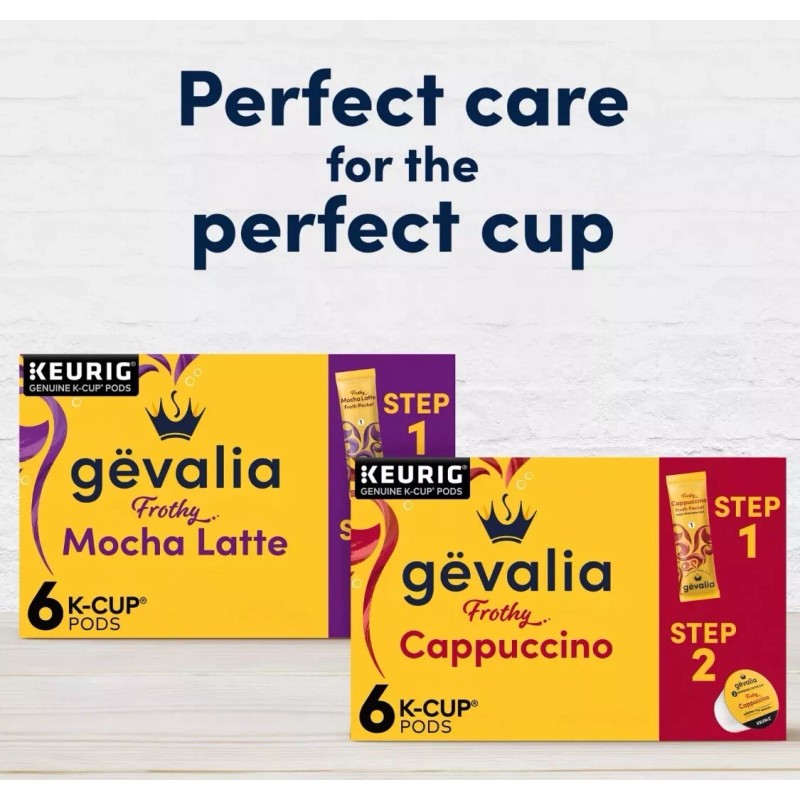 Gevalia (3 pack) Gevalia Frothy 2-Step Artificially Flavored Cappuccino Espresso