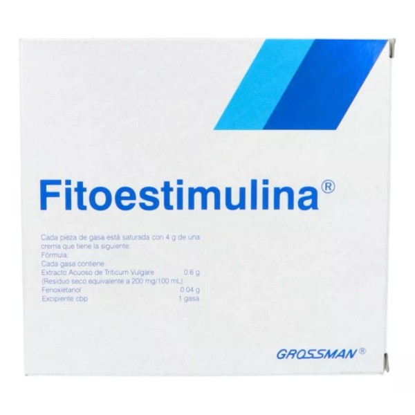 Bausch Fitoestimulina Triticum, Fenoxietamol 10 Gasas Con Crema