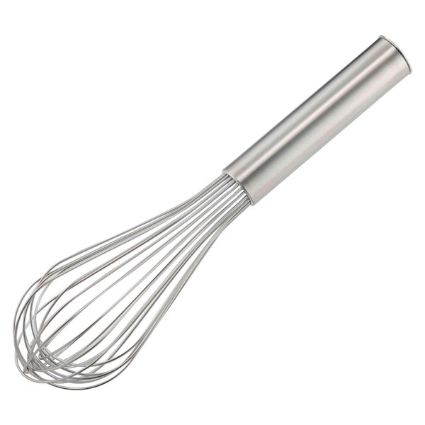 Shimomura Kihan 27539 Tsubamesanjo Whisk, Meijin, Stainless Steel, Whisk, Dishwasher Safe, 24 Wire Materials, Durable, Easy to Grip, Confectionery, Meringue, Cake Shop