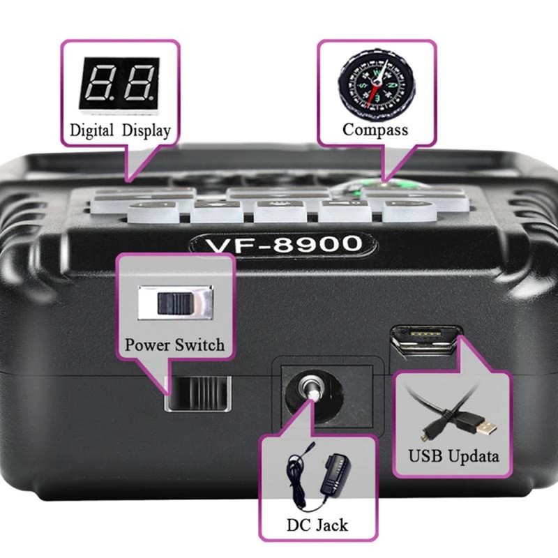 Satellite Finder Meter Digital Signal Measuring Detector 950‑2150MHz 2.4in HD