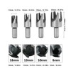 Tenon Cutter Drill Bit Carbon Steel Plug Cutter Tool for