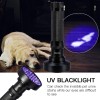 Unbranded UV Ultraviolet Light Flashlight Inspection 100 LED BlackLight 395nM