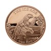 1 oz (AVDP ounce) .999 fine copper coin - The