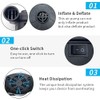 Electric Air Pump for Inflatables, Portable Quick Air Pump with