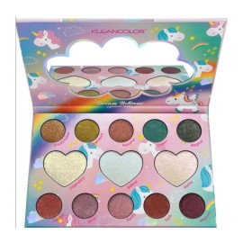 None and/or Unknown Kleancolor Dream Believer Eyeshadow Palette – 12 Shimmer & Matte Shades