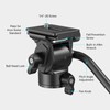 SMALLRIG Tripod Fluid Head Pan Tilt Head CH10 with Quick