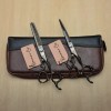 Remmar Co Set 2 Tijeras + Peines 6 Estilista Barbero
