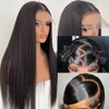 MUNONG MUNONG 30 Inch 13x6 Lace Front Wigs Human Hair