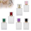 Sonew 6Pcs Glass Refillable Spray Bottle, Empty Perfume Bottle Atomize