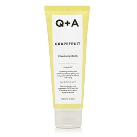 Q+A Bálsamo Limpiador de Pomelo, un Desmaquillante con su combinación calmante de aceites, limpiadores suaves y aroma a pomelo, una verdadera innovación natural, 125ml / 4.4fl Oz