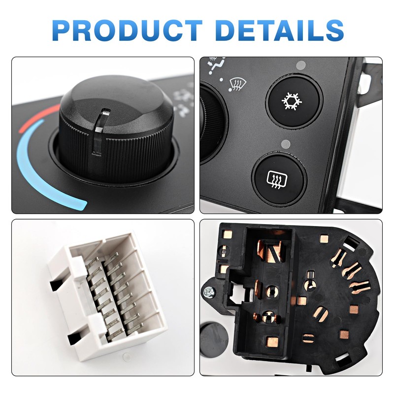 TOP-MAX A/C Heater Climate Control Panel Compatible with 2006-2008 Dodge