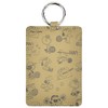 Marimo Craft SNOOPY Single Pass Case, Beige, Embossed Snoopy, Approx.