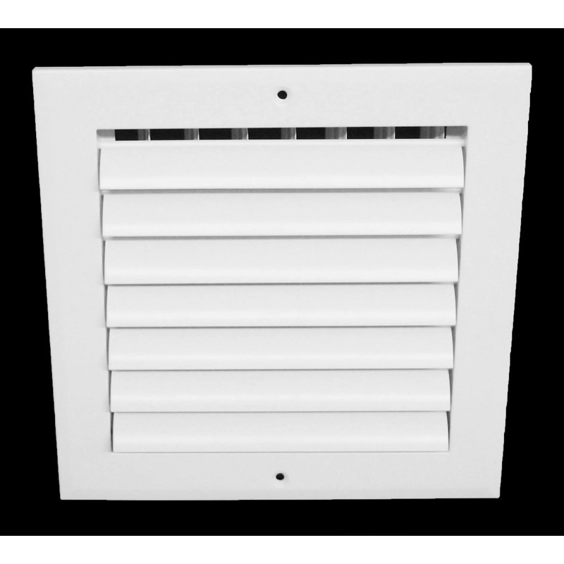 HVAC Premium 6"w X 6"h 1-Way Air Vent Adjustable Aluminum