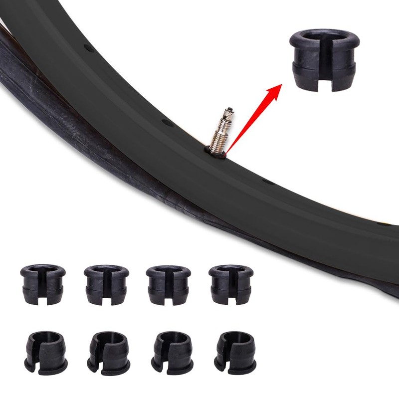 10-Pack Dual-Valve Conversion Kit,Presta-to-Schrader & Schrader-to-Presta Adapters ， Universal Wheel