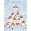 Wrendale Designs by Hannah Dale - Rockin’ Robins- Advent Calendar - 210mm by 297mm