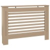 Mdf Radiator Cover 44.1 X 7.5 X 32.1 Inches Brown