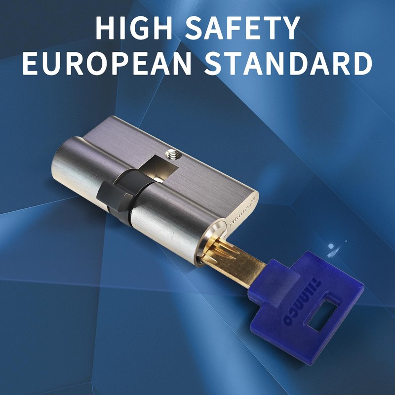 HEXIHER SE1000 Solid Locking Cylinder Simultaneous Locking Set of 2