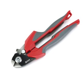 Ascend Tools 7 inch Wire Rope & Electrical Cable Cutter for Railing, Aircraft Seismic Structural Bicycle Cable | Induction Hardened Blades, No Frayed Cuts